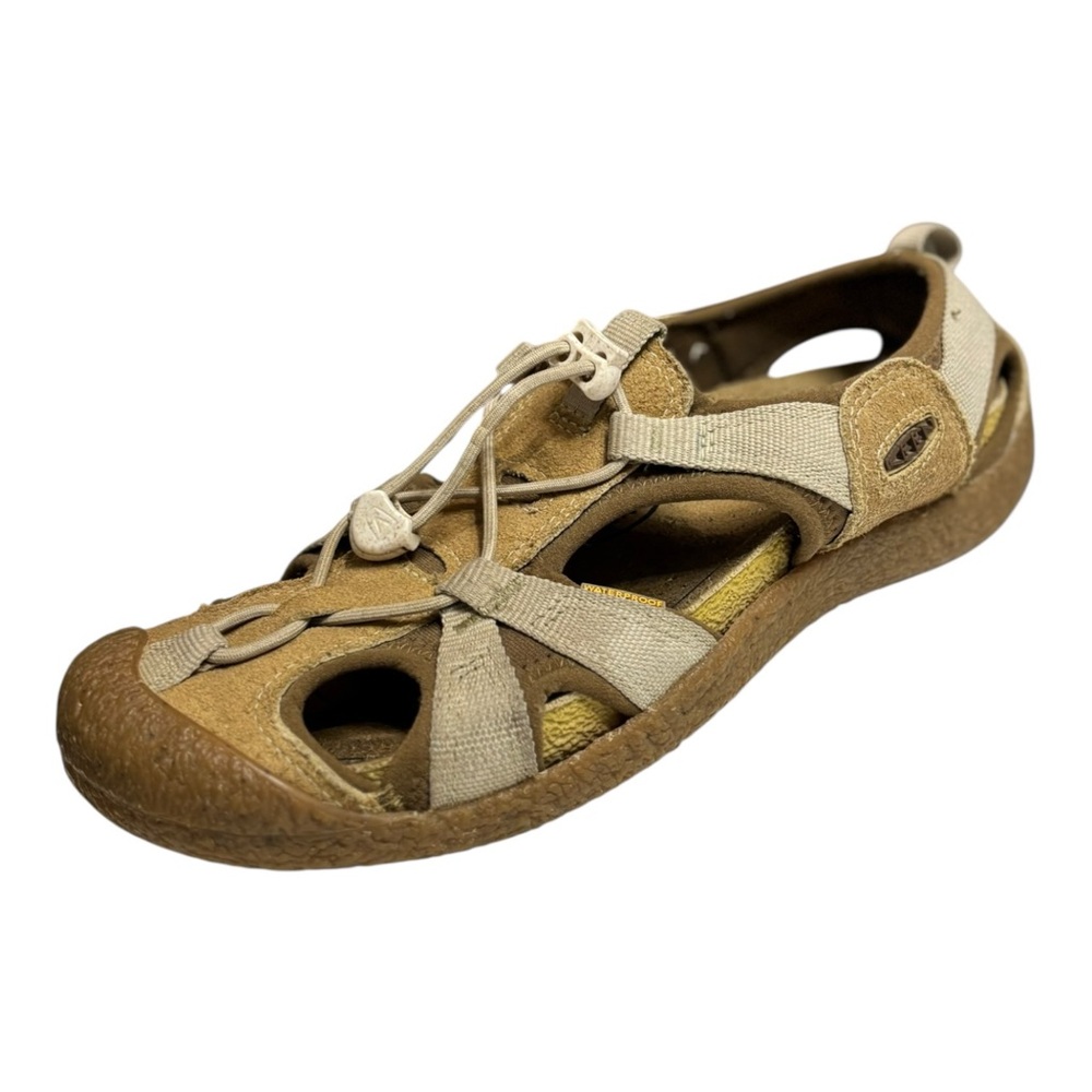 Keen Howser Harvest Sandals Beige Waterproof Hiking Sandals Womens Size 10.5